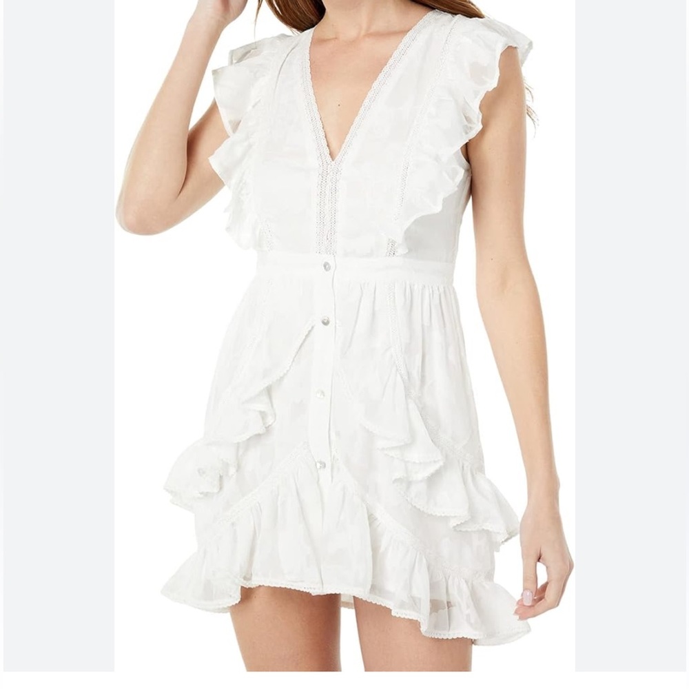 Saltwater Luxe Alexandra Short  Sleeve Collection Mini Dress  Size XS #1499